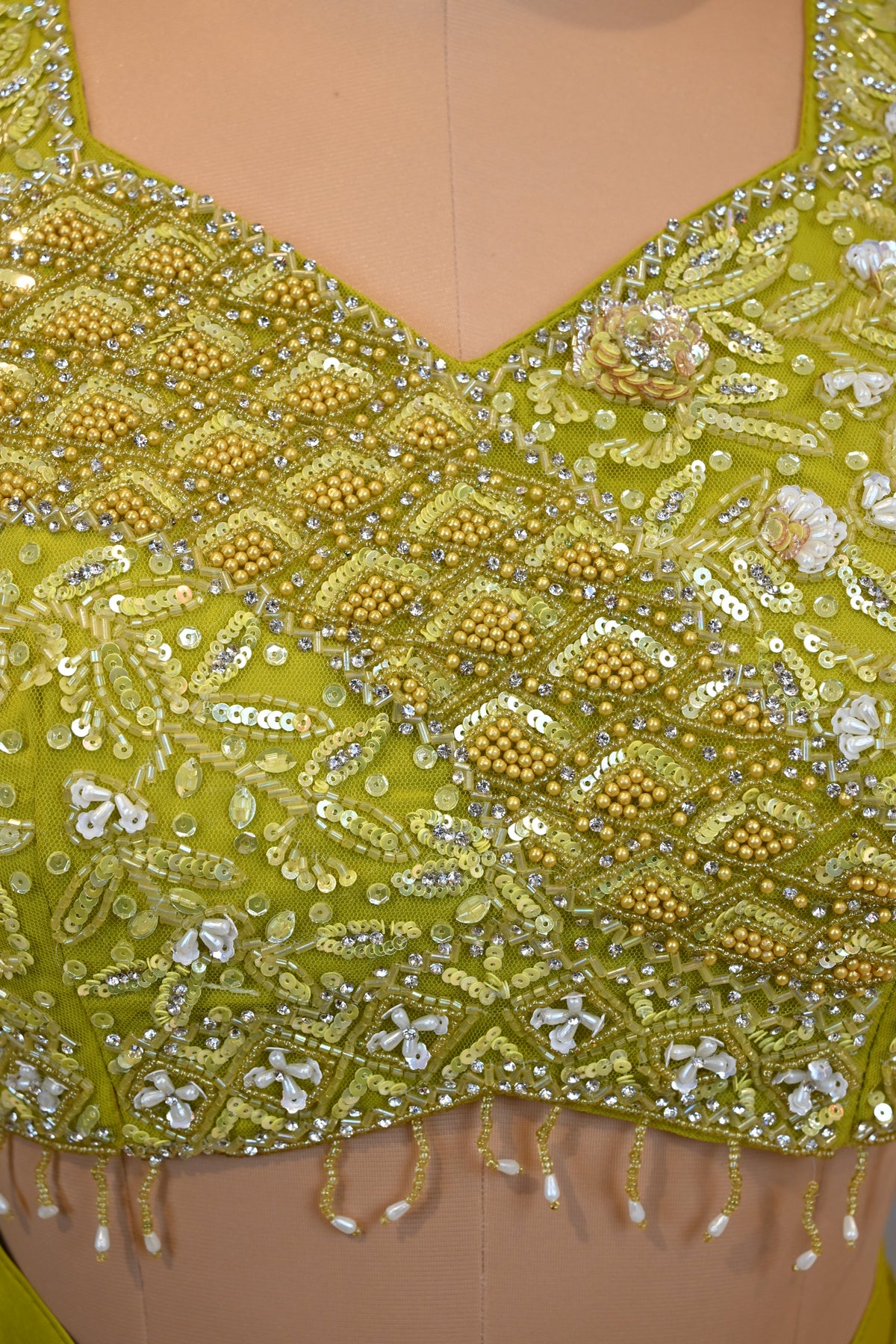 Crafted In Luxurious Chinnon Elegant Drape Saree