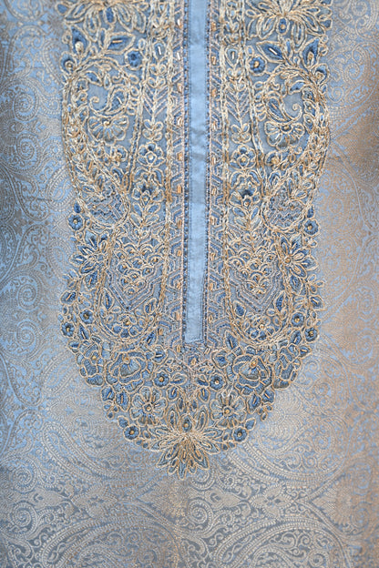 Elegant Self Bansari Silk Suit Set