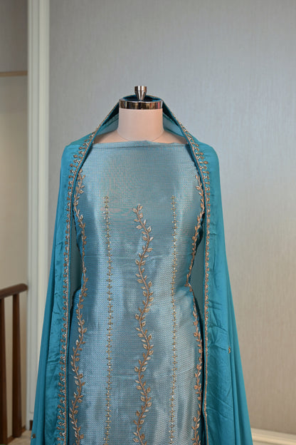 Elegant Shimmer Embroidery Unstitching Set&nbsp;