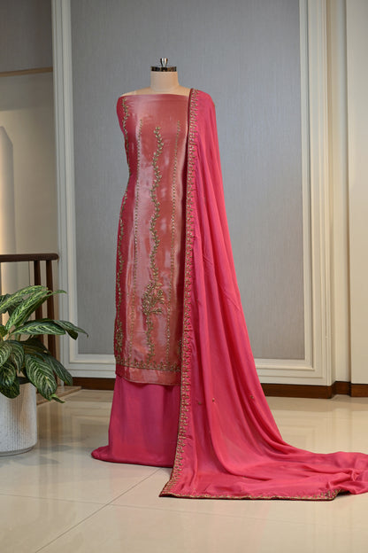 Elegant Shimmer Embroidery Unstitching Set&nbsp;