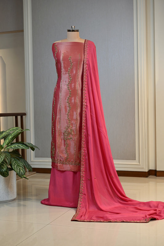 Elegant Shimmer Embroidery Unstitching Set&nbsp;